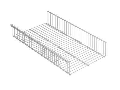 Полка-корзина GSb 90х30 белая
